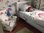 Laura Ashley Duck Egg Gingham Fabric Child's Chair Nursery Green Check Bedroom Armchair Kid's