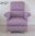 Clarke Lilac Dotty Spot Fabric Adult Chair & Footstool Armchair Pouffe Mauve Purple Polka Dots