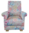 Mandala Fabric Child's Chair Kids Armchair Pink Blue Orange Nursery Baby High Back