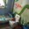 John Lewis Funky Stars Blue Fabric Child's Chair Red White Armchair Star Kid's Nursery Bedroom