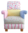 Laura Ashley Patchwork Fabric Adult Chair Stripes Spots Gingham Pink Lemon Floral Armchair Nursery