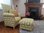 Prestigious Verve Mimosa Fabric Adult Chair Grey Mustard Armchair Nursery Accent Retro Style