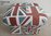 Fryetts Union Jack Fabric Adult Chair & Footstool Armchair Accent Red White Blue Nursery Bedroom