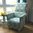 Fryetts Narvik Seafoam Fabric Adult Chair Armchair Scandi Birds Duck Egg Green Bedroom Nursery