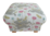 Storage Footstool Clarke March Hares Summer Pink Fabric Dandelions Pouffe Footstall Animals Rabbits