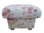 Storage Footstool iLiv Fairies Fabric Pink Fairy Footstall Pouffe Nursery White Toadstool Accent
