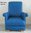 Navy Blue Faux Leather Child's Chair Kids Armchair Bedroom Nursery Boys Girls Children's
