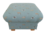 Storage Footstool Sophie Allport Speedy Dogs Fabric Pouffe Footstall Blue Grey Whippets