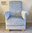Laura Ashley Mapleton Fabric Adult Chair Duck Egg Pale Sea Spray Armchair Accent Green Blue