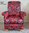 Emma J Shipley Amazon Red Fabric Adult Chair Armchair Accent Animals Tiger Nursery